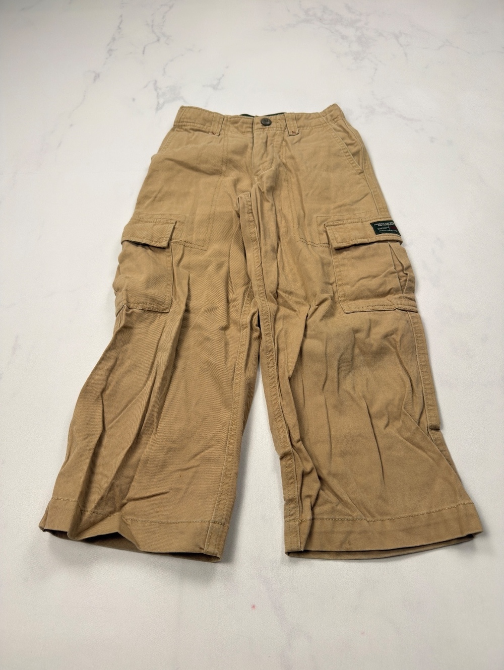 Gap Cargo Pants Beige Cargo Style Vintage Retro - Boys 6